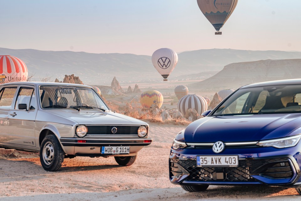 Volkswagen went big for Golf’s 50th in Cappadocia, Turkey