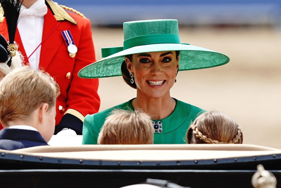 Princess Kate looked incredible in an all-green outfit - which also had a meaning