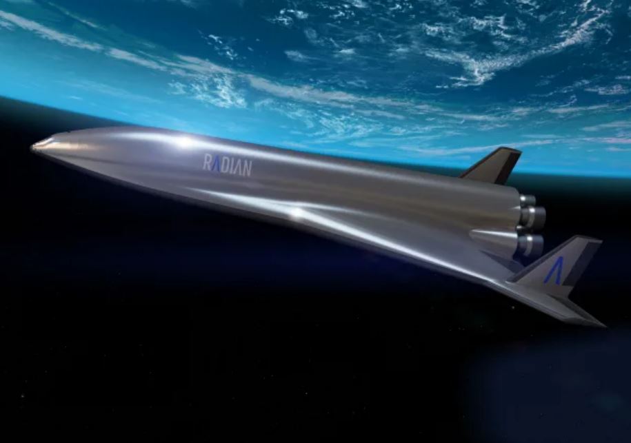 an artist 's impression of the r dian space shuttle