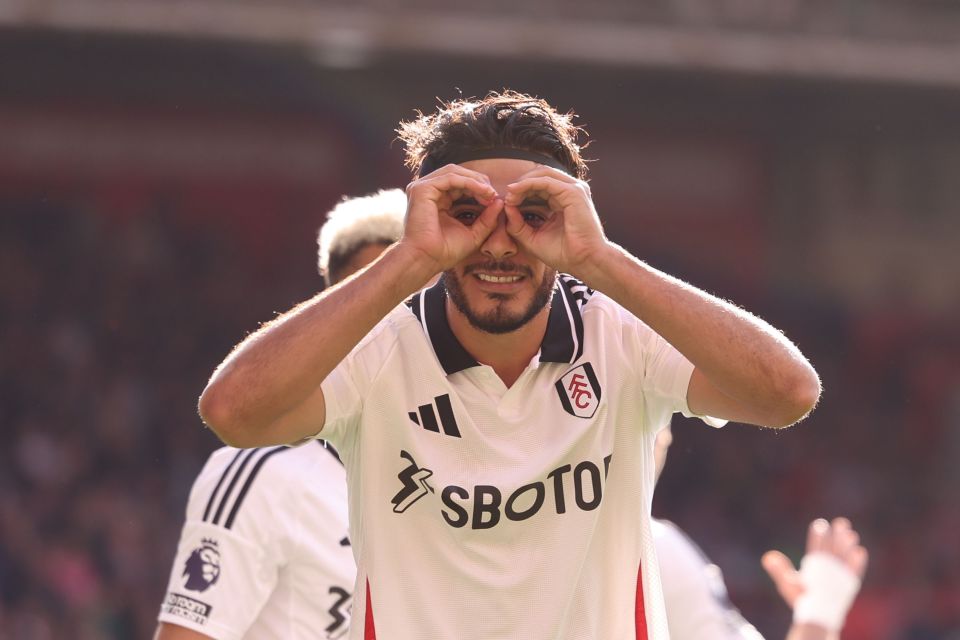 Raul Jimenez celebrates his contentious penalty winner