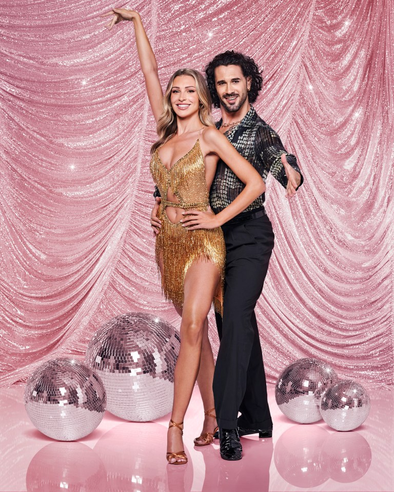 Zara came back just weeks after former dance partner Graziano Di Prima was axed for kicking her in rehearsals