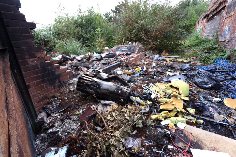 Flytipped rubbish and rubble in Redcar and Cleveland