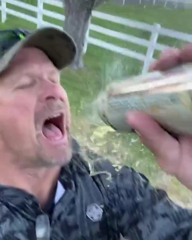 Austin tried to drink beer during a gale and failed spectacularly