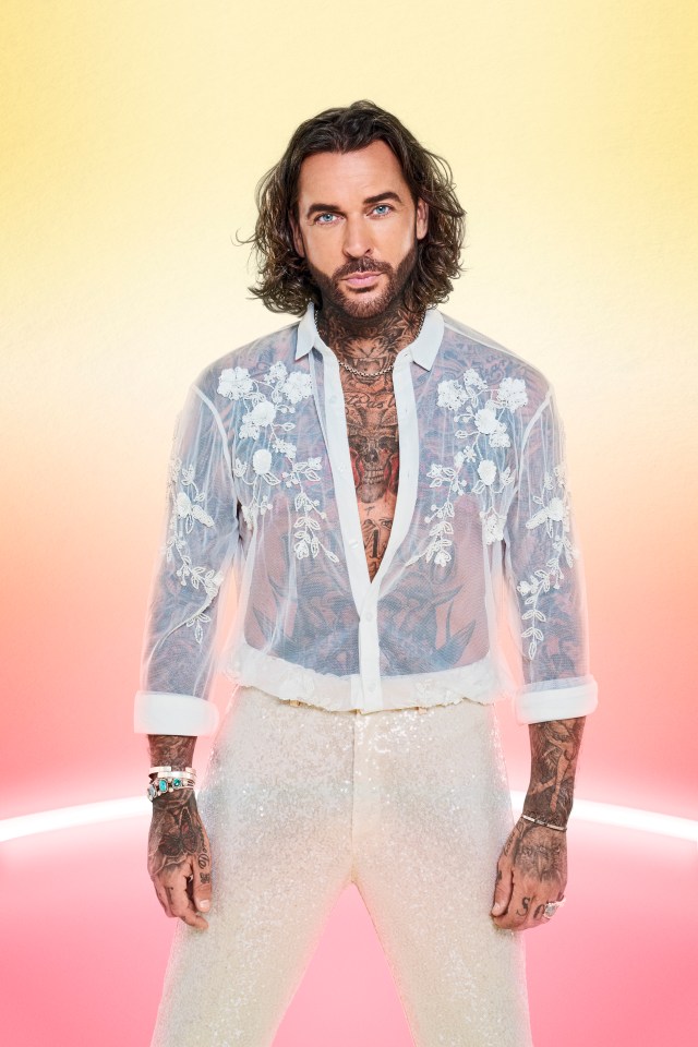 Pete Wicks is hoping to scoop the Glitterball Trophy