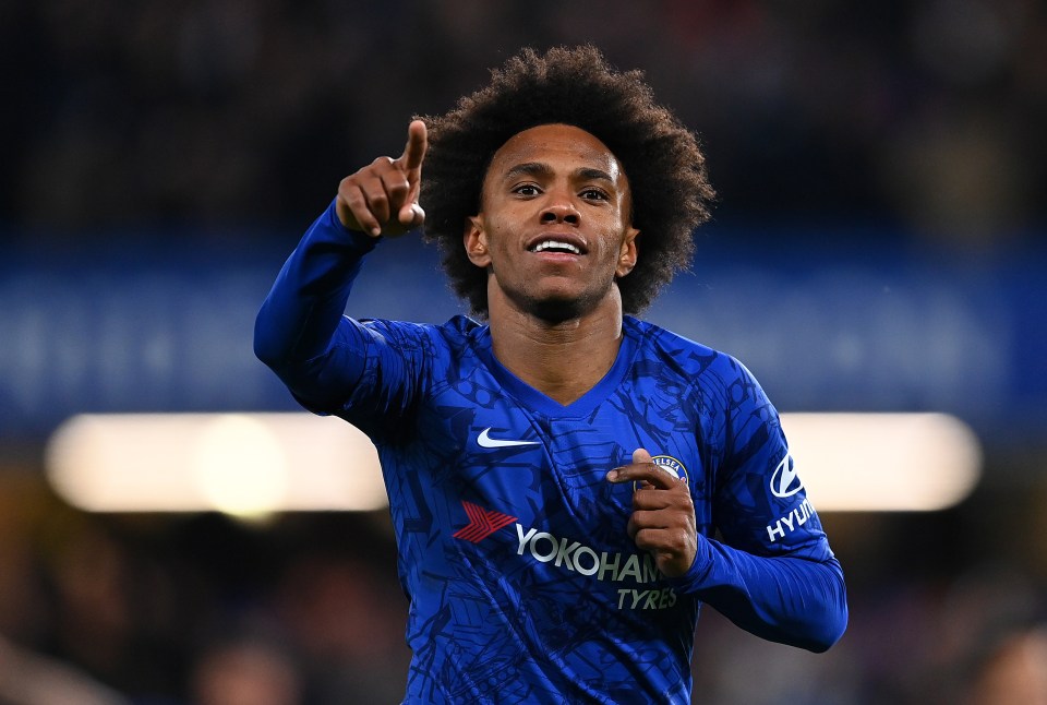 Former Chelsea and Arsenal ace Willian passed his medical at Olympiacos