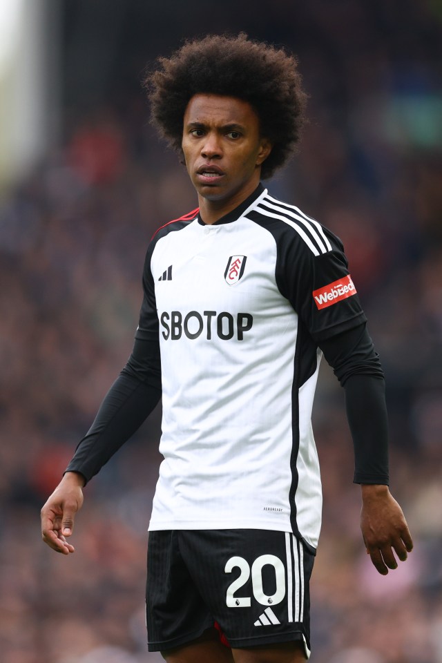 Willian is joining Olympiacos as a free agent after leaving Fulham