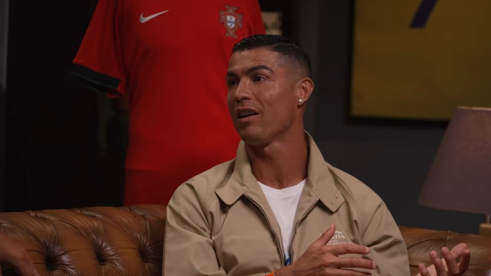 Cristiano Ronaldo lashed out at his former United boss in an interview with Rio Ferdinand