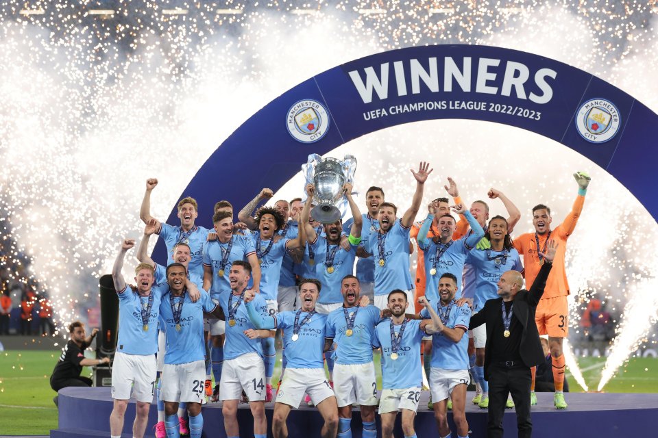 Manchester City beat Inter Milan in the 2022/23 Champions League final