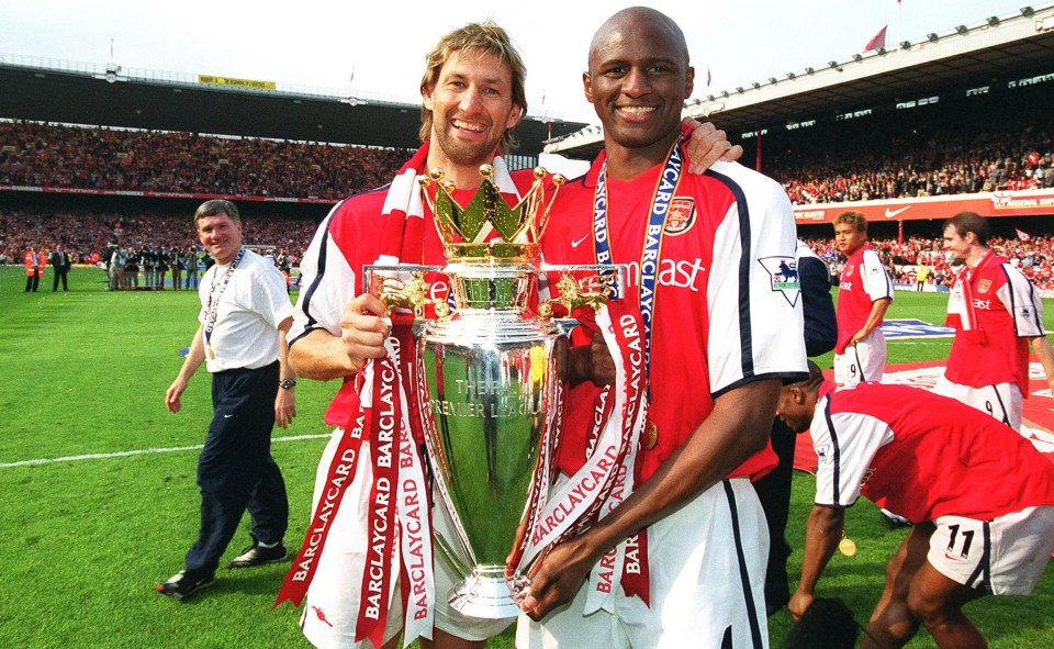 Tony Adams won four league titles across more than 20 years at Arsenal