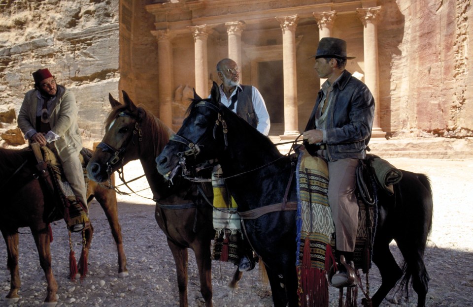 Indiana Jones and the Last Crusade, which was partly set at Petra