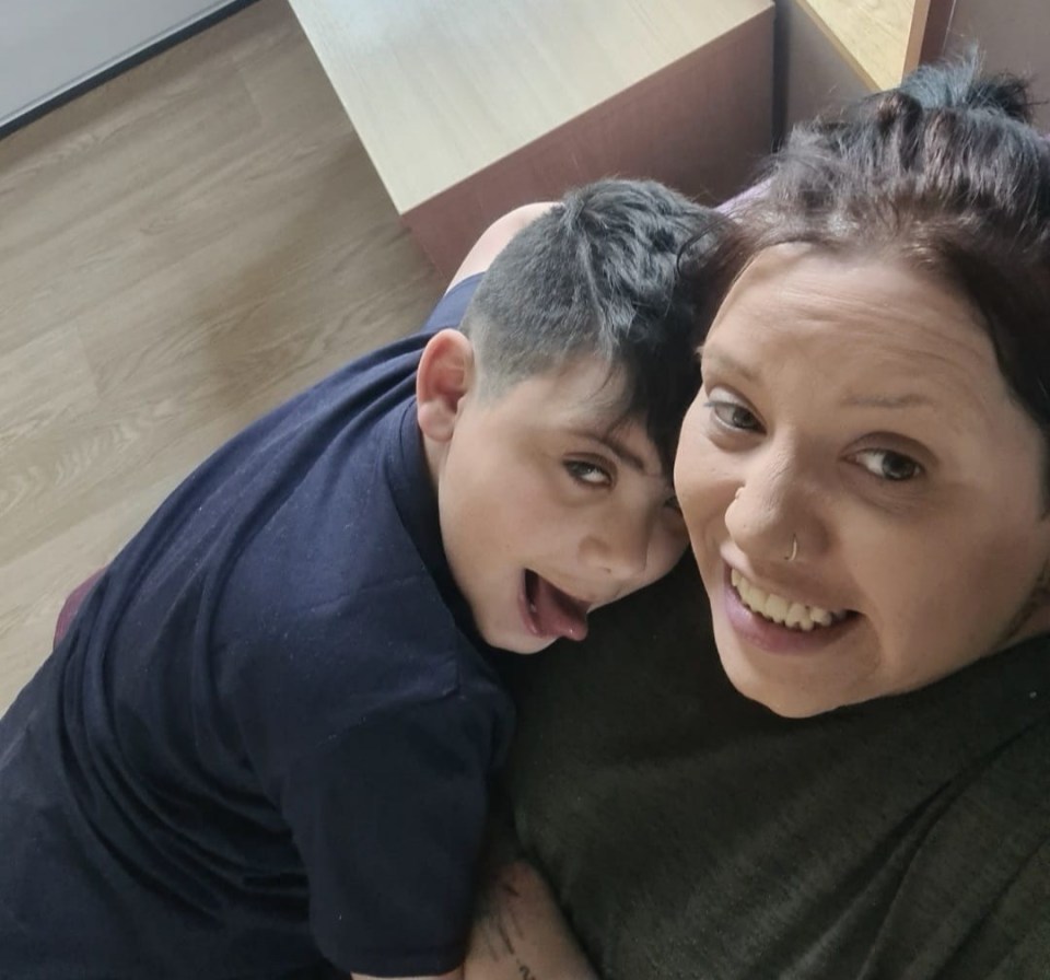 Mum Kelly said the influencer has broken her son's heart