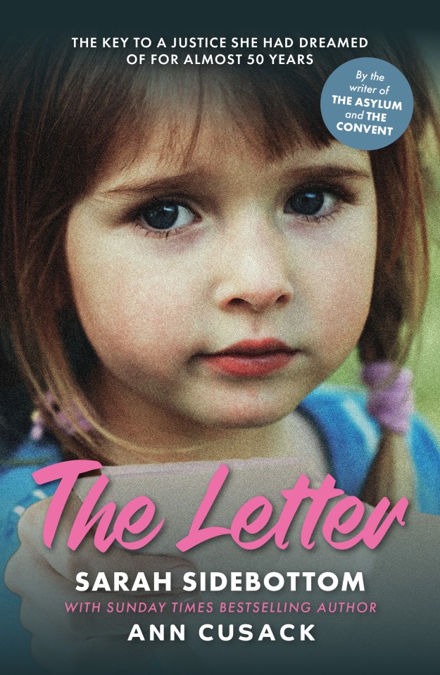 the cover of the book the letter by sarah sidebottom