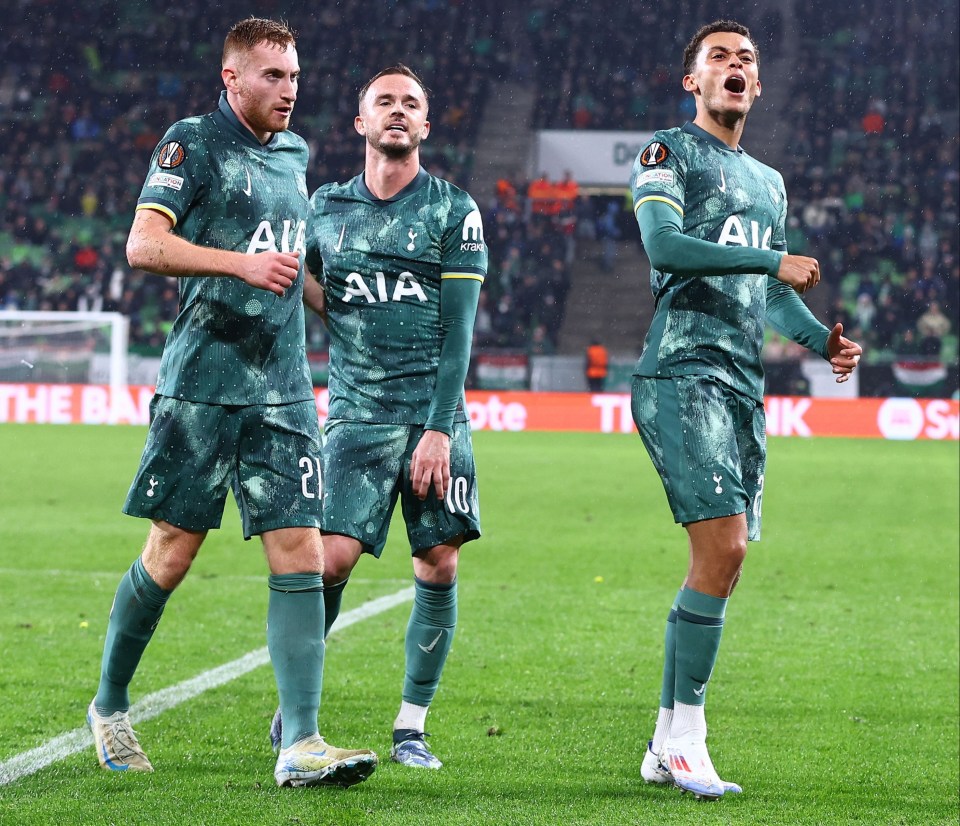 It means Tottenham have two wins from two Europa League games