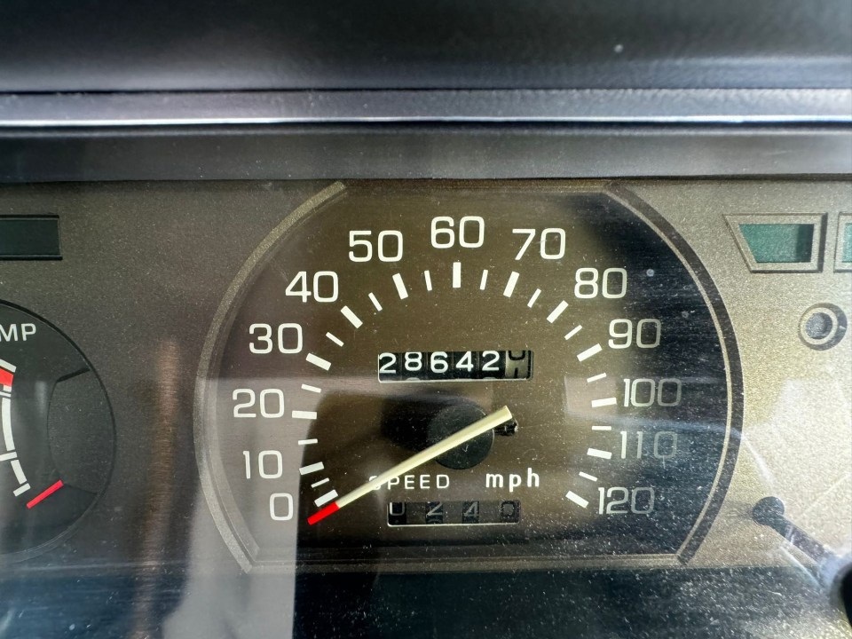 a speedometer reads 28642 miles per hour