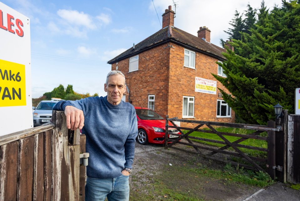 Andrew has turned down a £850k bid from the council and wants them to make a 'sensible offer' for the land