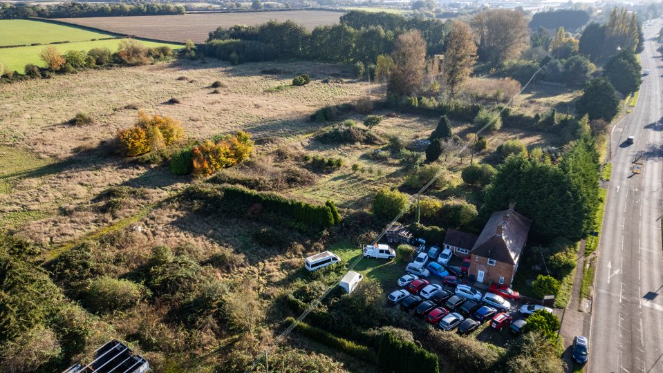 Gloucestershire County Council want to buy Andew's home to make way for a 4,000 property development