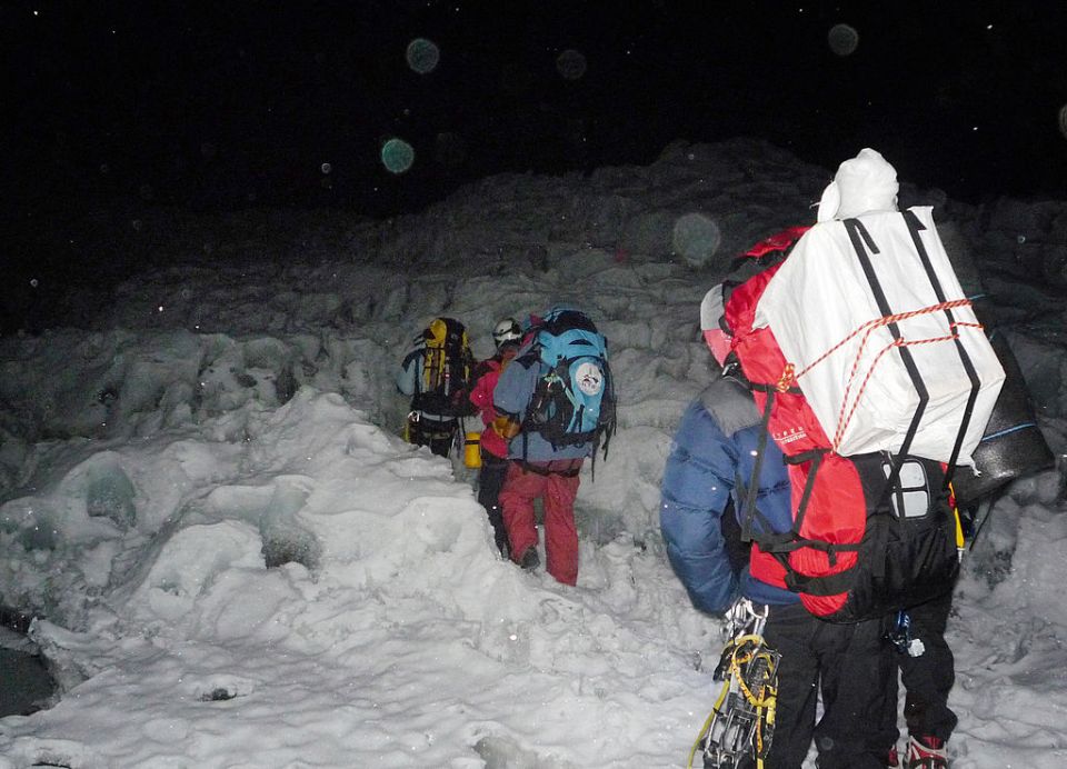 The harsh weather conditions can often prove fatal for climbers