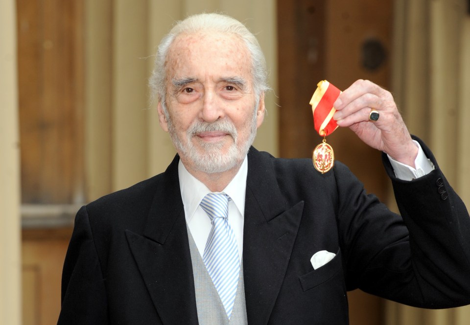 Sir Christopher Lee could have been Dumbledore