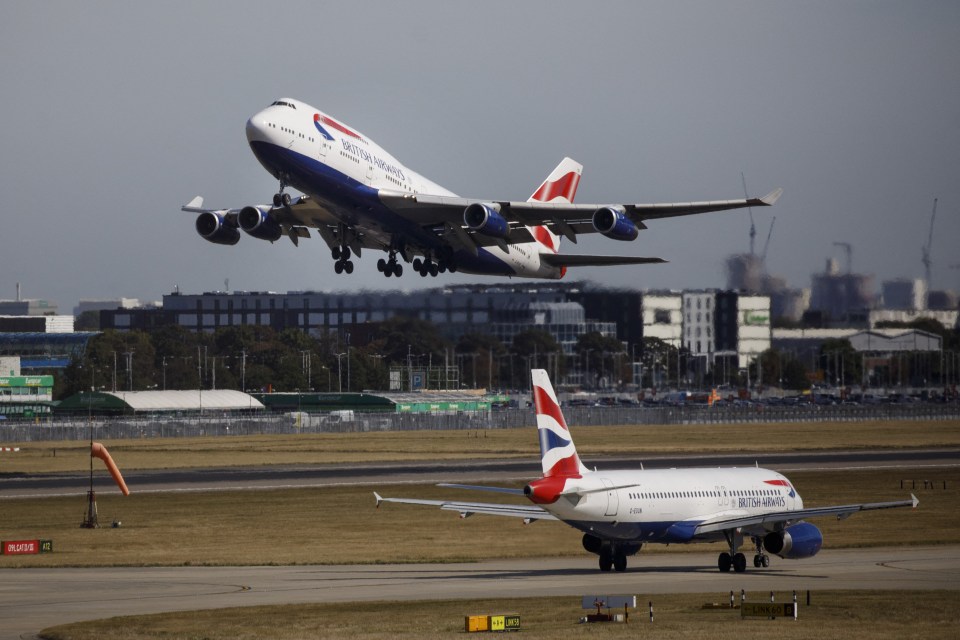 The levy impacts outbound flights from UK airports