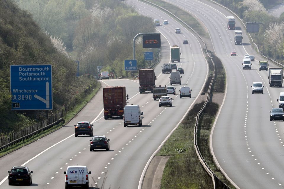 The M3 in Hampshire has been closed in both directions