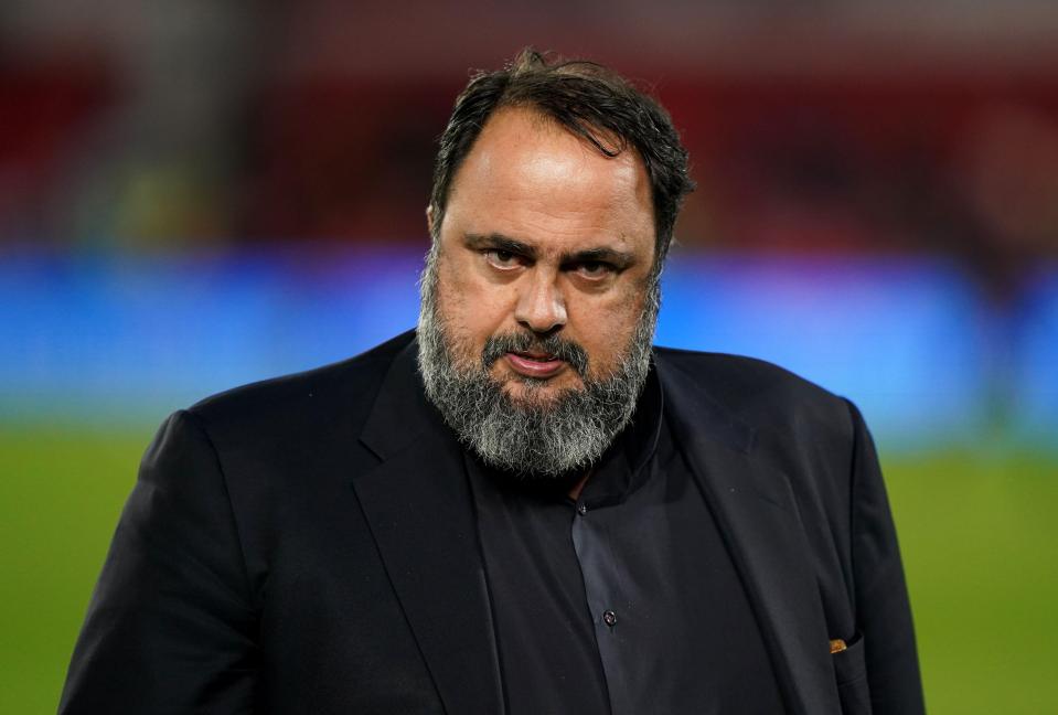 Owner Evangelos Marinakis wants to building works to start as soon as possible