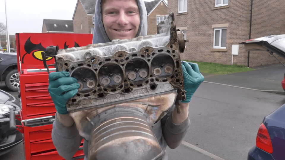 The biggest issue was a dodgy head gasket that meant it didn't run