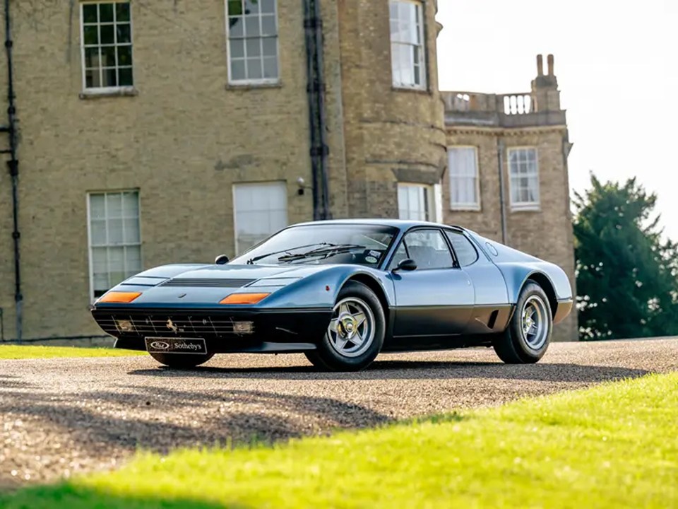 The rare Ferrari is up for auction starting at £230,000