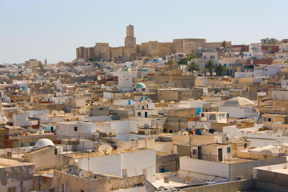 The neighbouring town of Sousse is a 45-minute drive from Enfidha