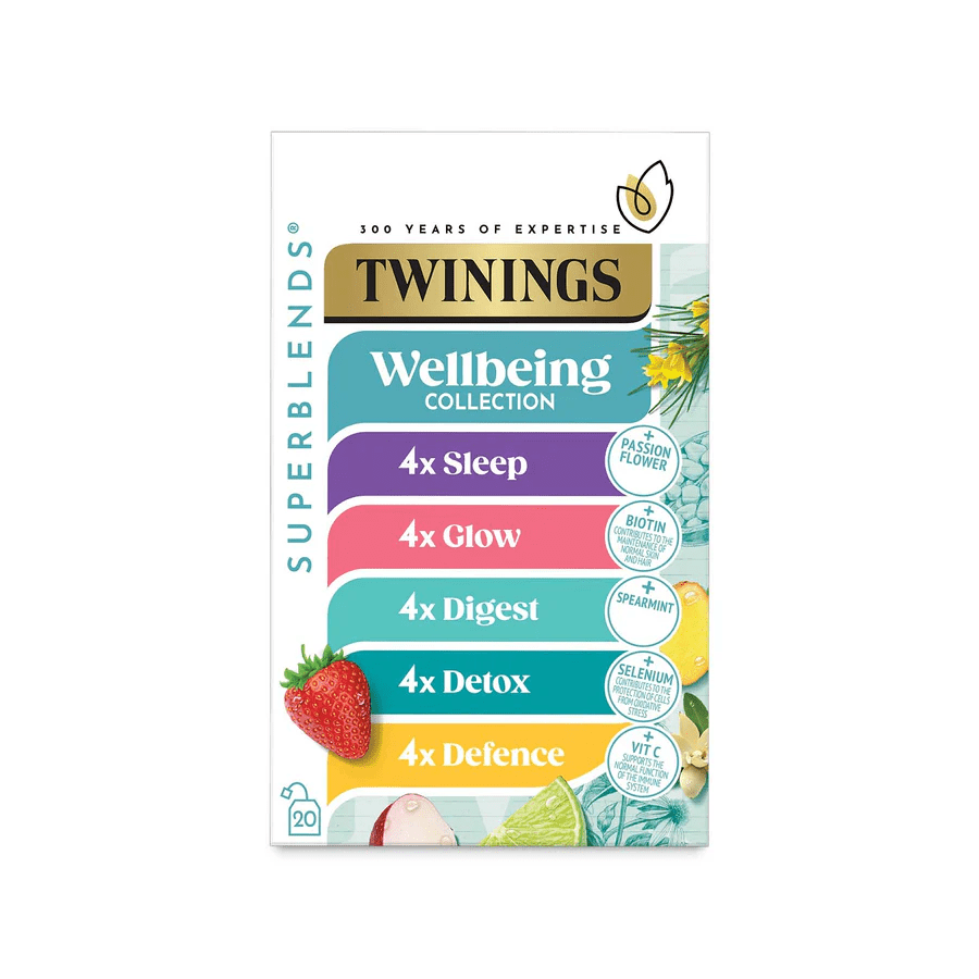 Twinings SuperBlends wellbeing collection can help with unwanted weight gain