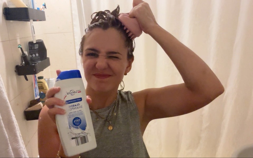 Leanne Hall tried four hacks to beat scalp dermatitis this winter