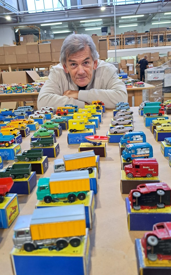 Terry Kneeshaw has one of Britain’s biggest Matchbox toy collections