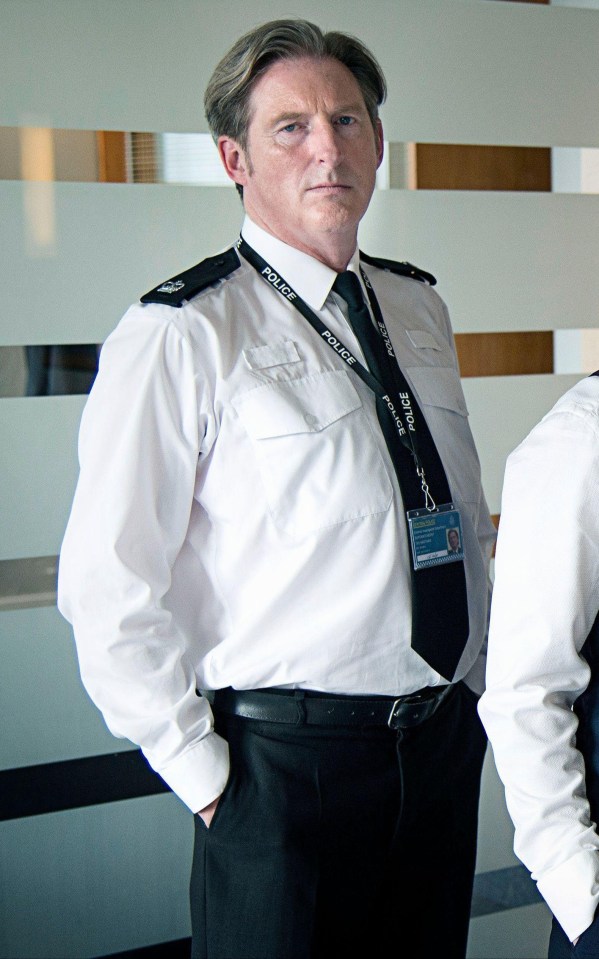 Adrian Dunbar as Supt Hastings in Line of Duty