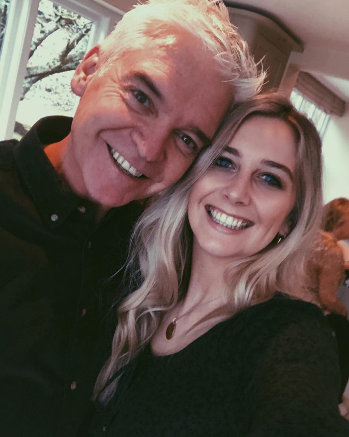 Phillip Schofield with his daughter Molly, Taken from Instagram without permission, //www.instagram.com/mollyschofe/?hl=en