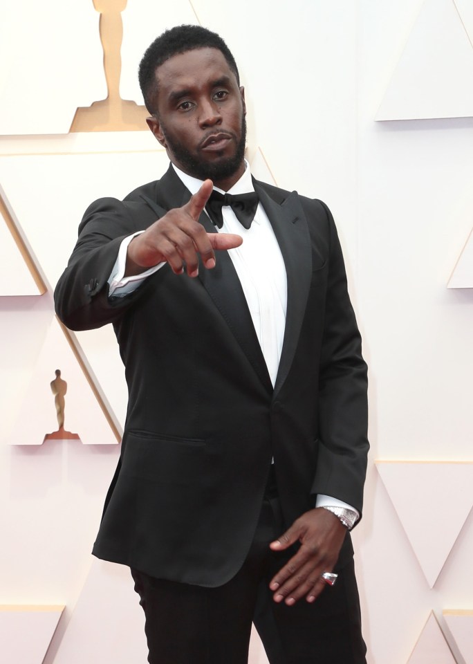 Never afraid to show off his wealth, Diddy wore a 30-carat diamond ring to the Oscars in 2022