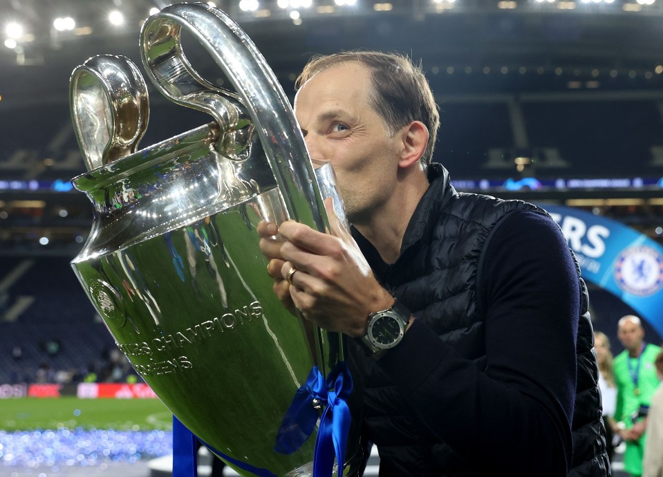 Tuchel won the Champions League with Chelsea in 2021