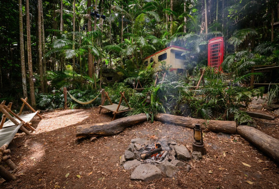 The camp that awaits the celebs heading to the jungle