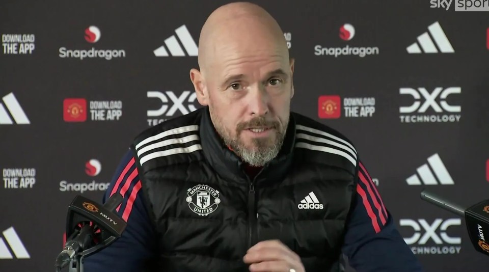 Erik ten Hag is under huge pressure with Manchester United 14th in the Premier League