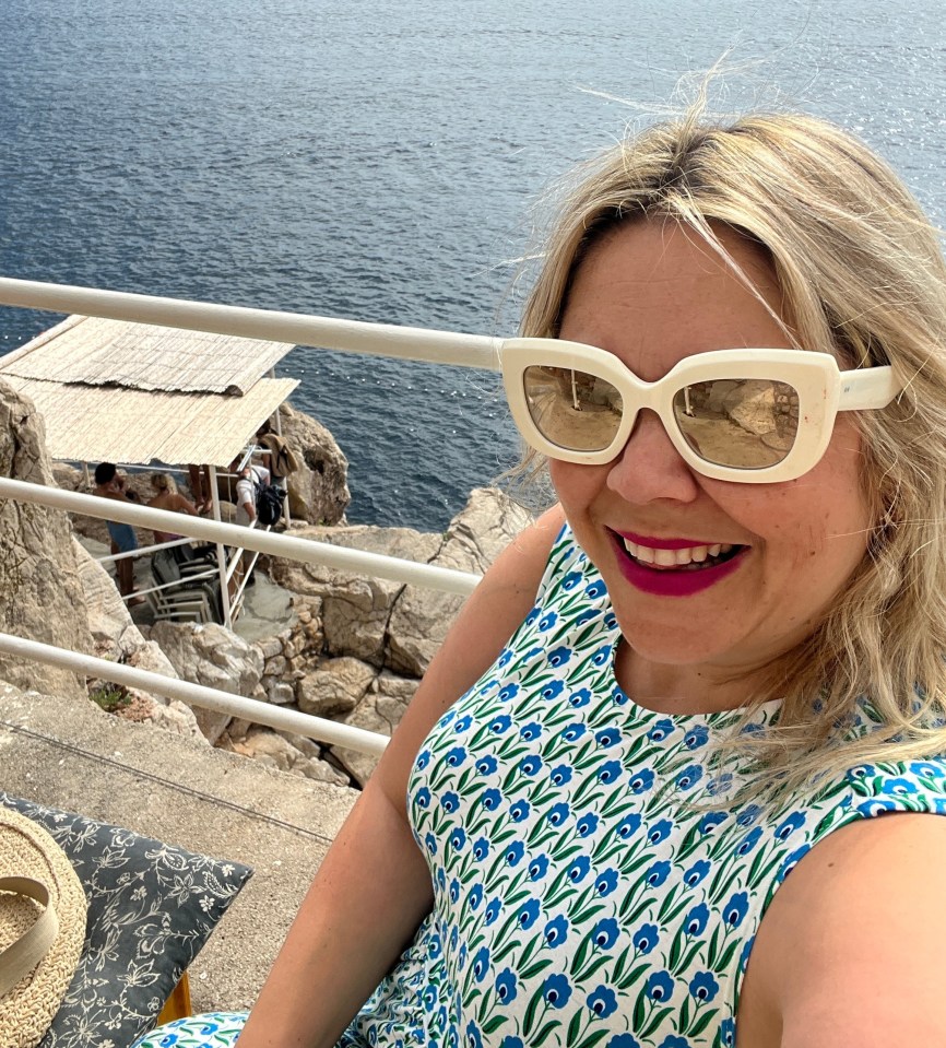 Celebrity Editor Kelly Allen in Croatia