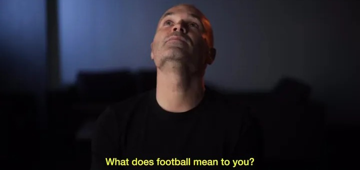 Andres Iniesta got emotional as he announced his retirement from football