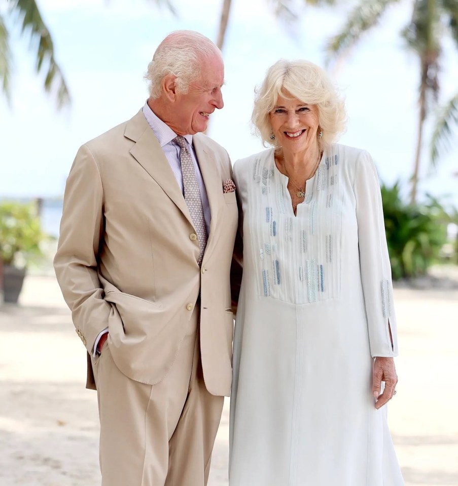 King Charles and Queen Camilla share a chuckle together