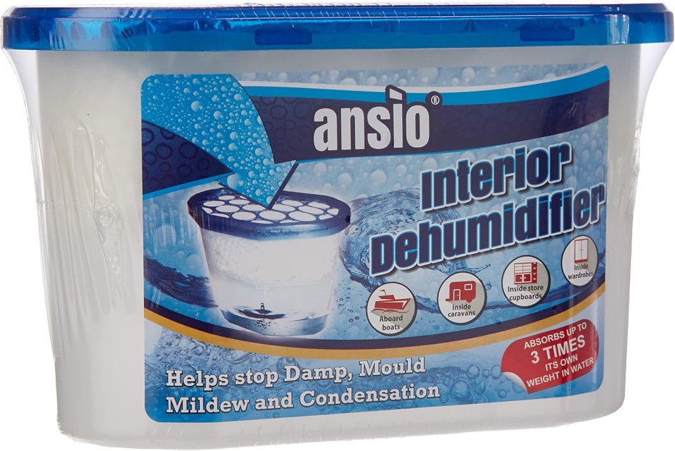 I had mould growing along my ceiling & tried every product & paint to get rid of it - a £1 Amazon buy was a lifesaver, , ANSIO Dehumidifier 500ml Pack of 10