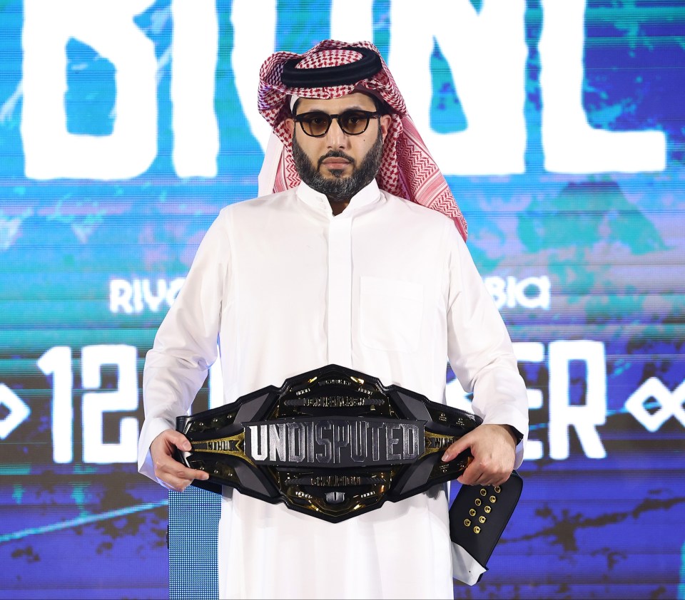 Turki Alalshikh will want to host the rematch in Saudi Arabia