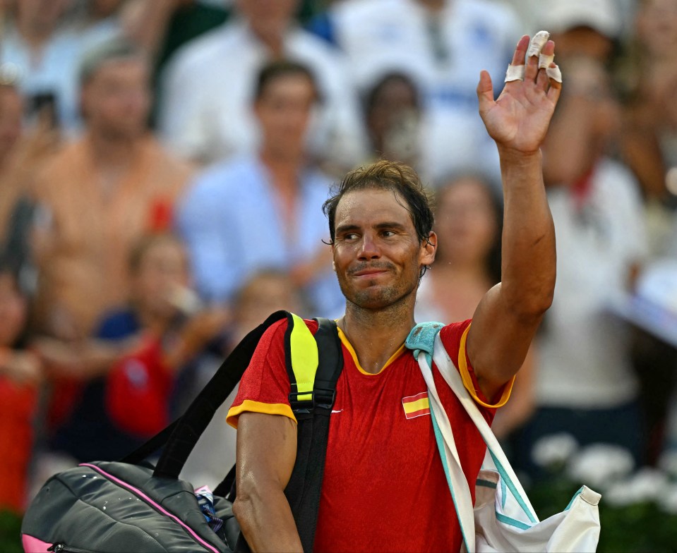 He waved goodbye to Roland Garros at the Paris Olympics this summer