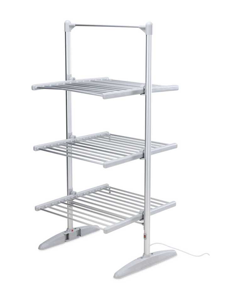 Aldi's Ambiano Heated Upright Airer is £79.99