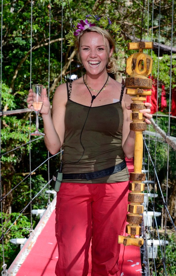 Charlie was crowned queen of the I'm a Celeb jungle 12 years ago