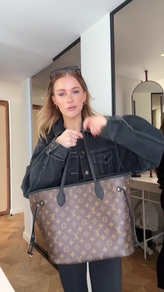 Fashion influencer Victoria has even been sported with the bag recently