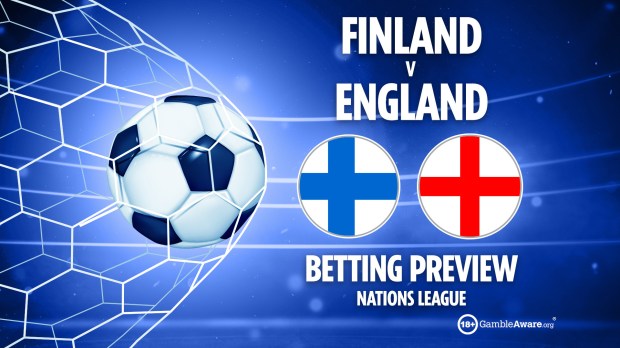 a poster for finland v england betting preview