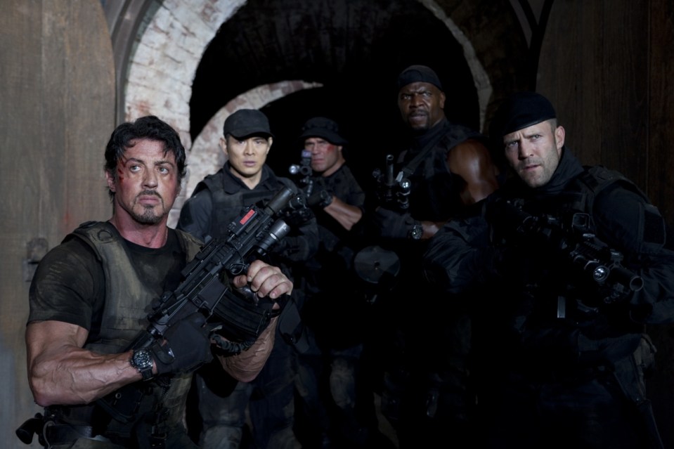 This Sylvester Stallone and Jason Statham classic is also expendable