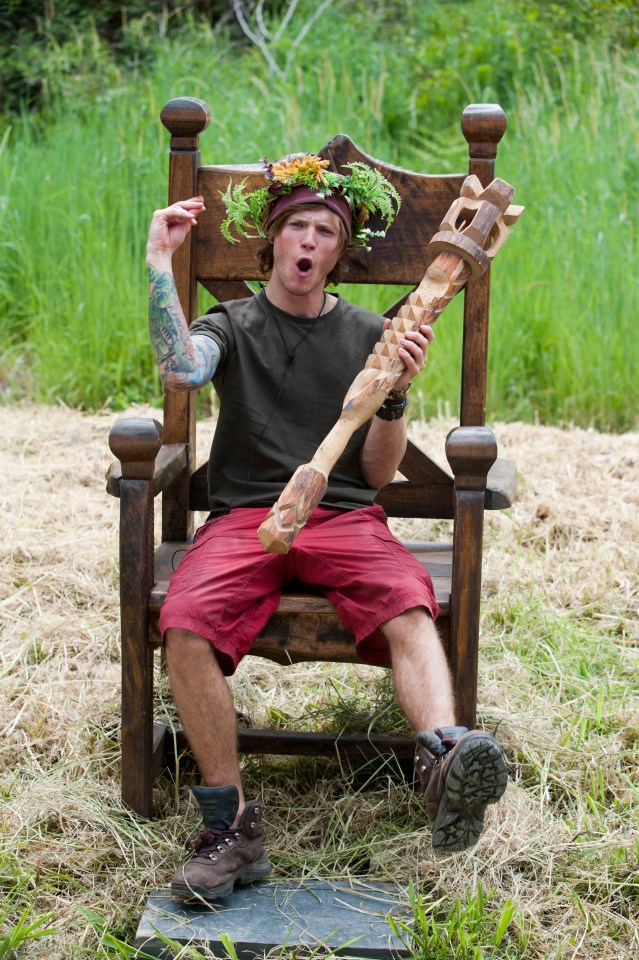 McFly bandmate Dougie Poynter is crowned King of the Jungle in 2011