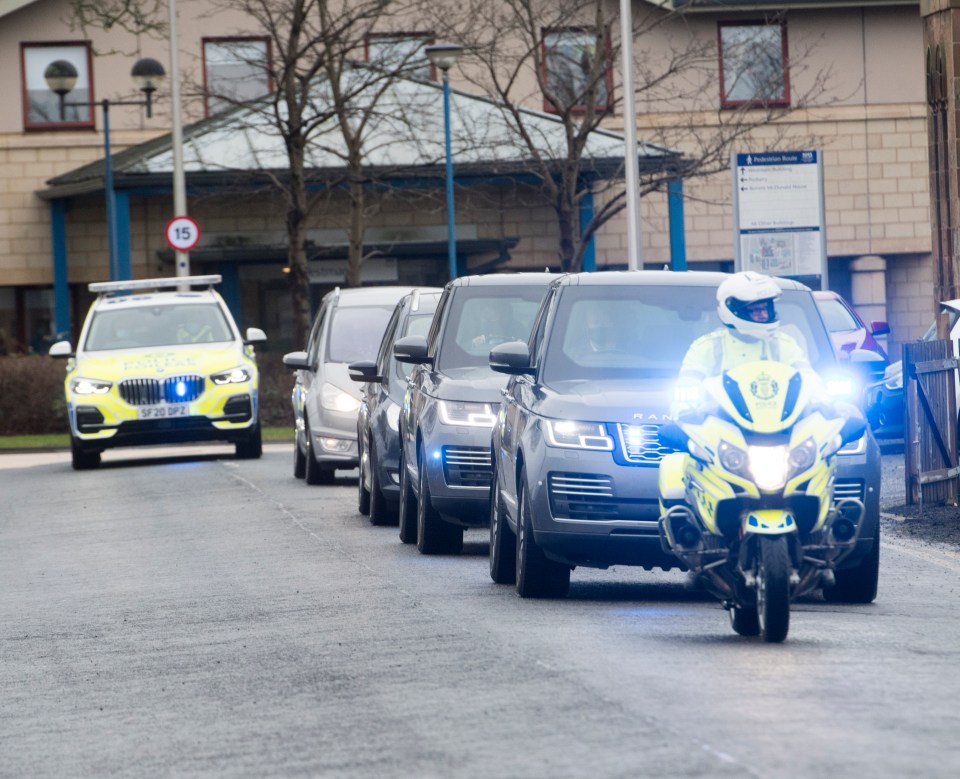 The Met Police’s elite motorbike unit in action